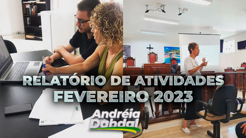 Relatório de Atividades – Fevereiro de 2023